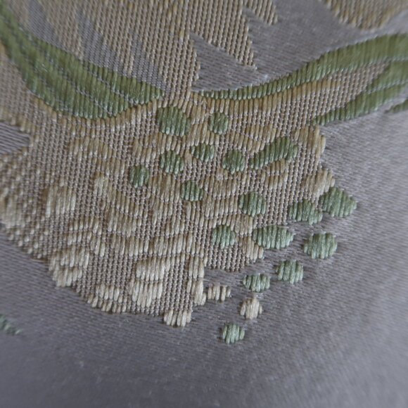 Satin Like Polyester Round Floral Tablecloth - Picture 6 of 8